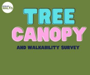 Tree canopy coverage and walkability survey: Queensland Walks