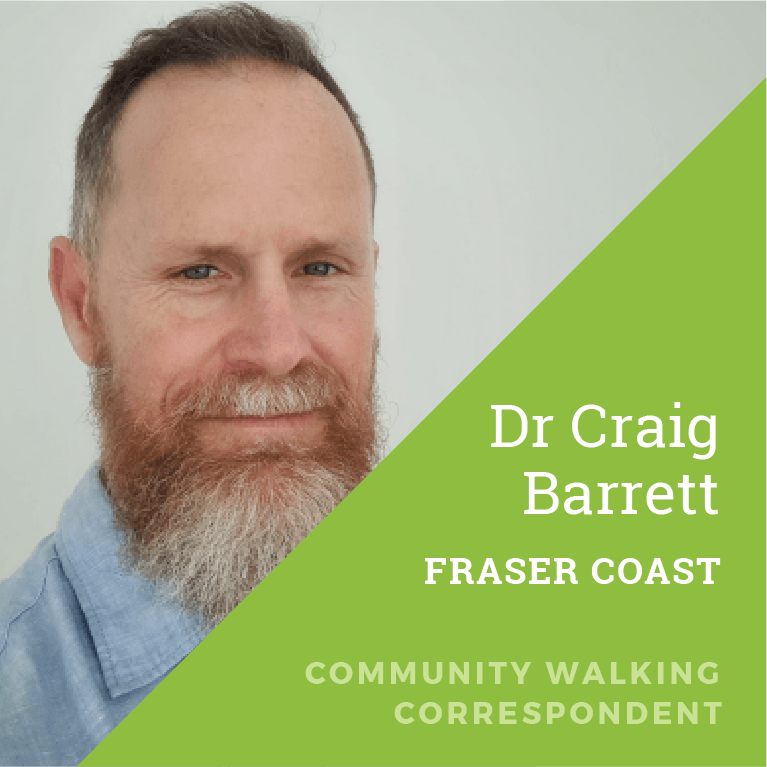 Dr Craig Barrett - Community Walking Correspondent