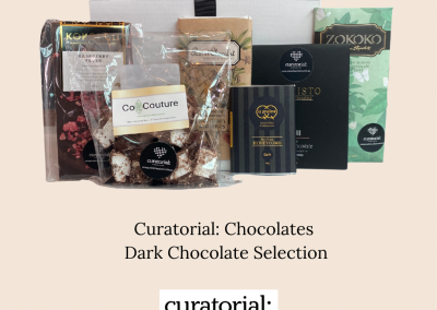 Curatorial Chocolate prizes