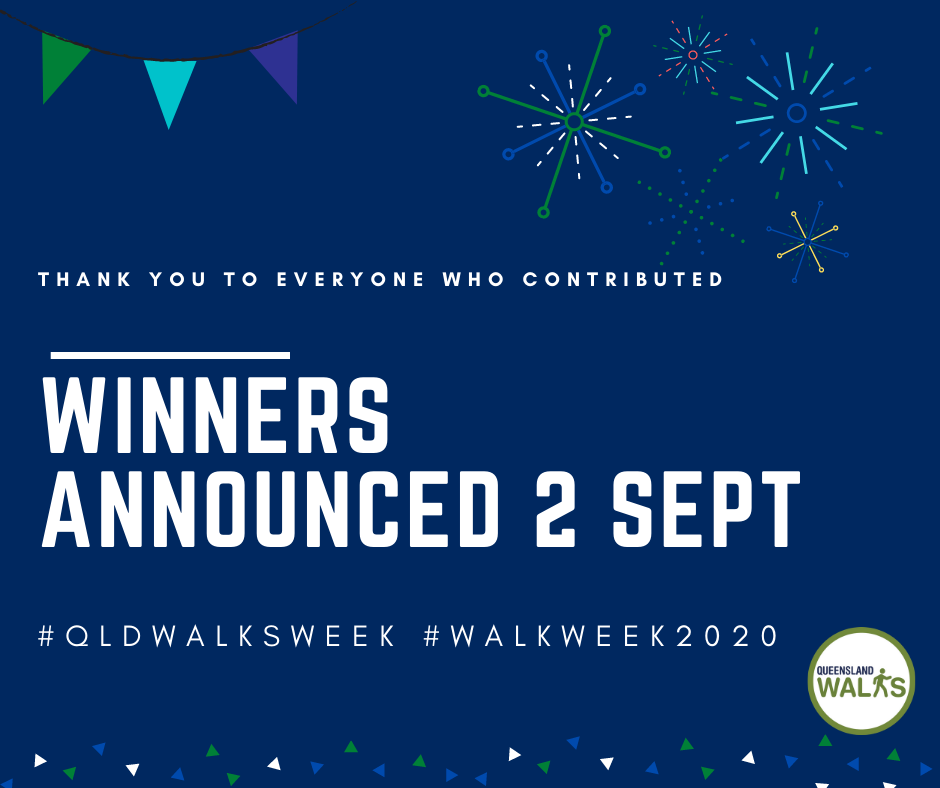 Winners announced Sept 2 Walk Week