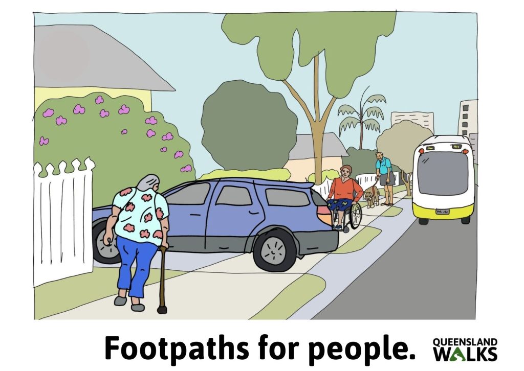 Footpaths for people