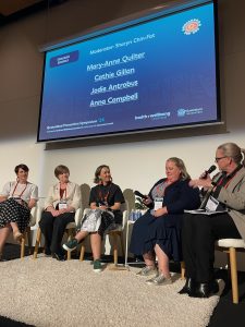 Anna Campbell of Queensland Walks on a panel regarding Sun Safe places to walk