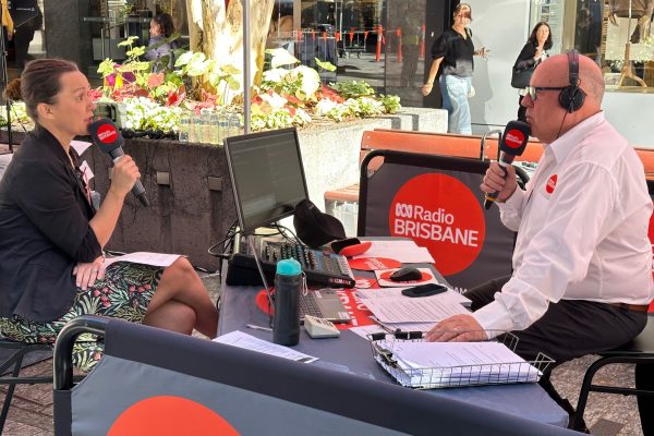 ABC Radio interview Steve Austin and Anna Campbell